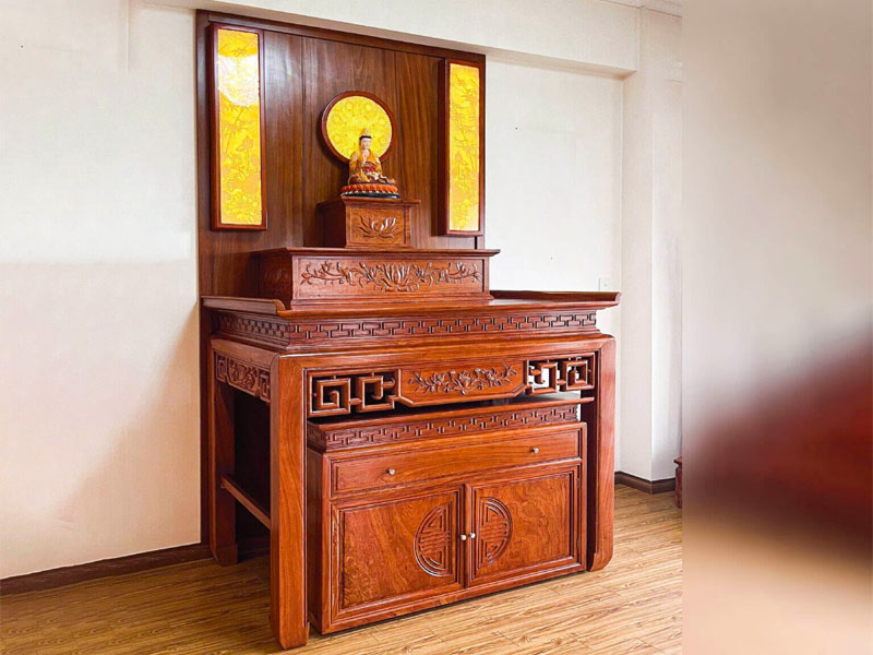 Bàn thờ phật 3 tầng TP0023