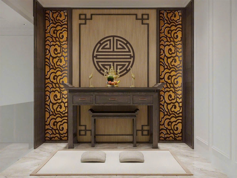 Bàn thờ phật quan âm TP006