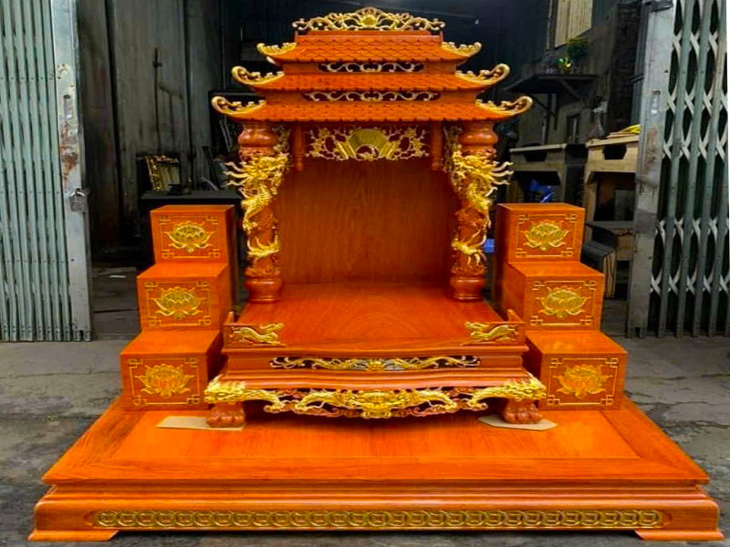 Bàn thờ thần tài đẹp nhất