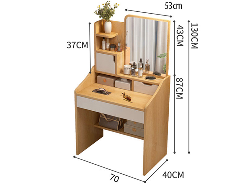 Bàn trang điểm kèm ghế BTD0016