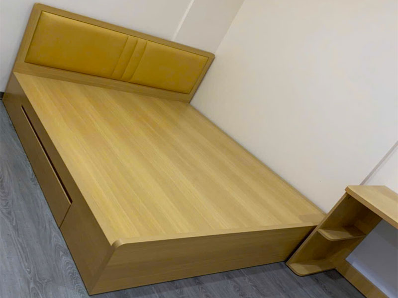 Các mẫu giường gỗ công nghiệp đẹp GCN16