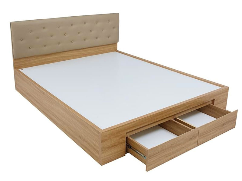 Giường 1m8x2m gỗ công nghiệp GCN42