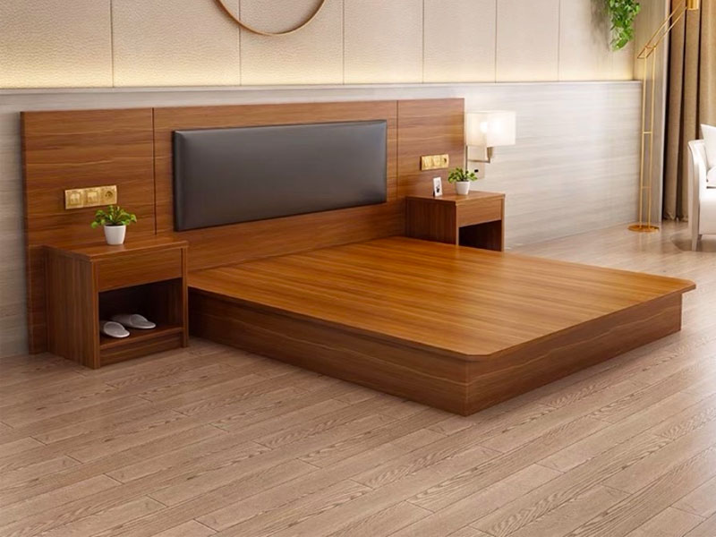 Giường gỗ công nghiệp 2mx2m2 GCN43