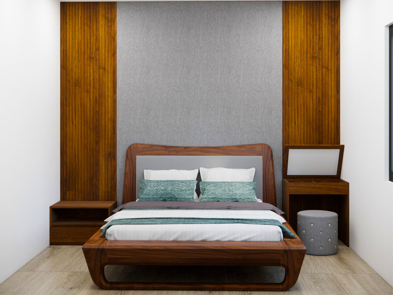 Giường ngủ bọc da hiện đại G0055