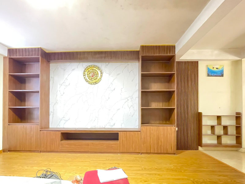 Kệ tivi kết hợp tủ rượu hiện đại KCN0015