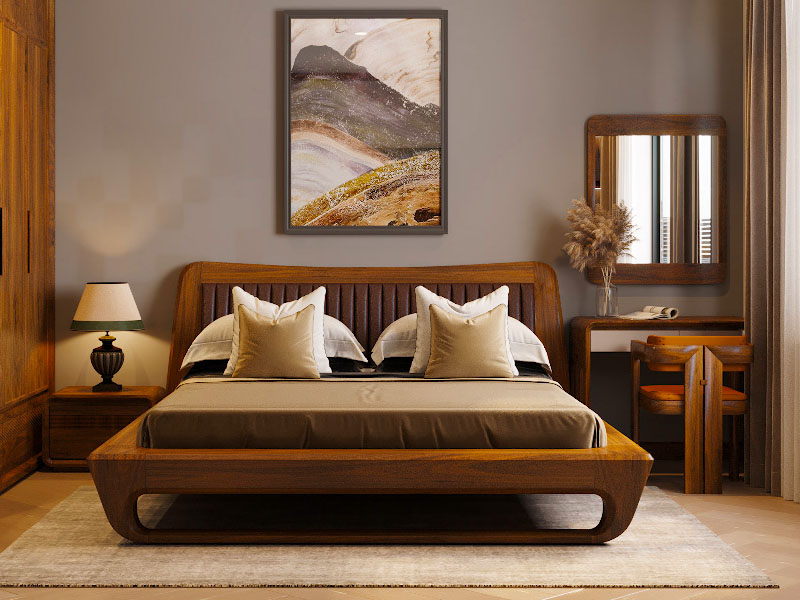 Mẫu bàn phấn đẹp hiện đại BP16