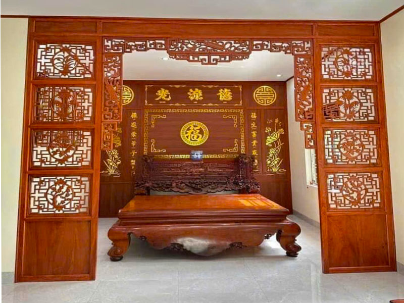 Mẫu phòng thờ đẹp VN0056