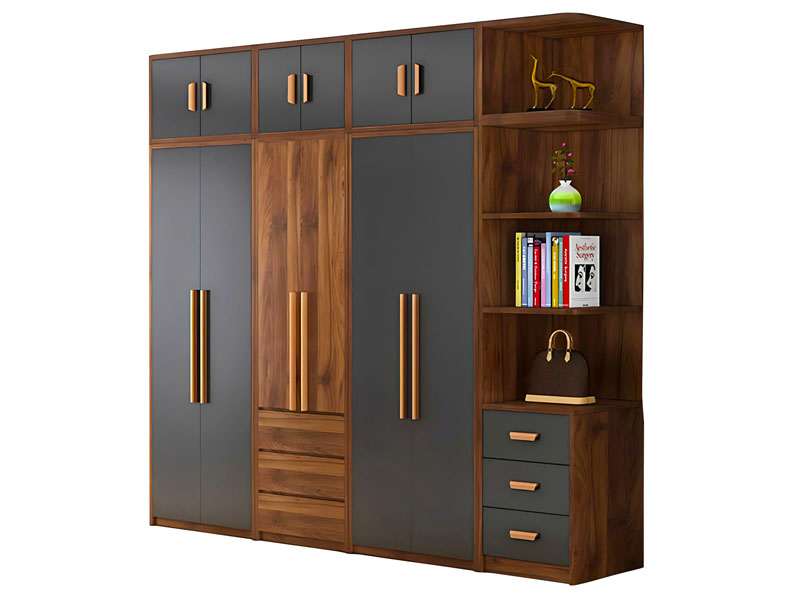 Mẫu tủ áo gỗ công nghiệp đẹp TCN6