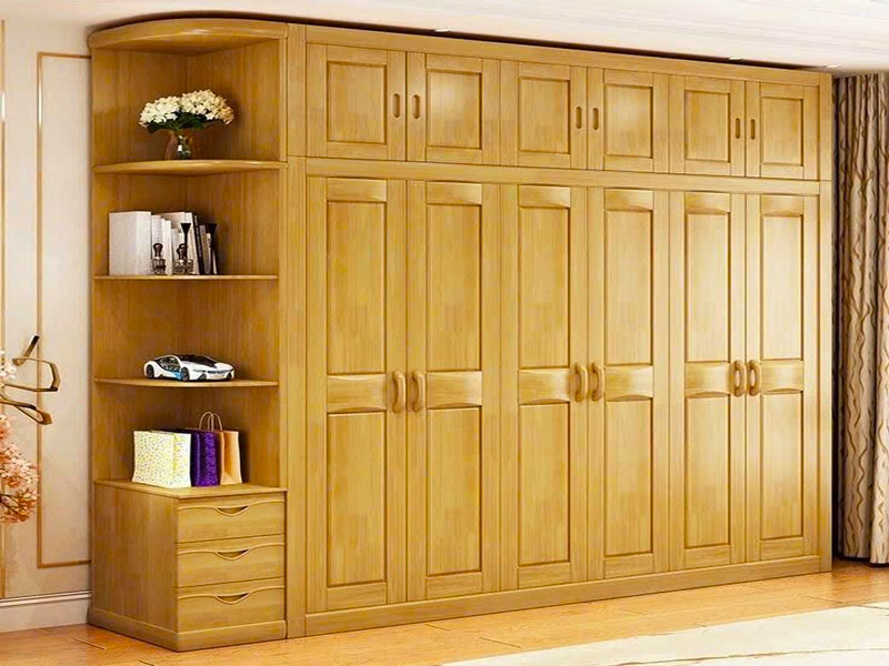 Mẫu tủ quần áo đẹp bằng gỗ TA0025