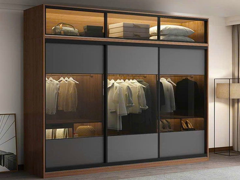 Mẫu tủ quần áo hiện đại TA005