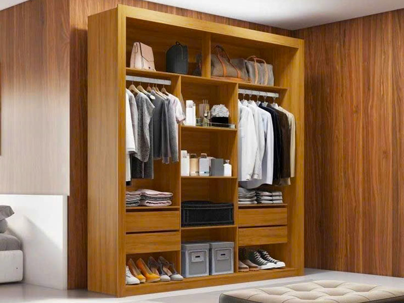 Tủ gỗ quần áo giá rẻ TA0034