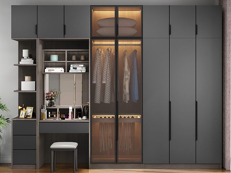 Tủ quần áo 5 cánh gỗ công nghiệp TCN31