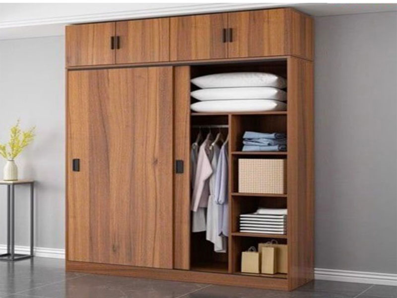 Tủ quần áo gỗ công nghiệp 2 cánh TA0039