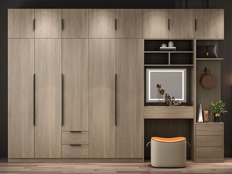 Tủ quần áo gỗ công nghiệp 5 cánh TCN32