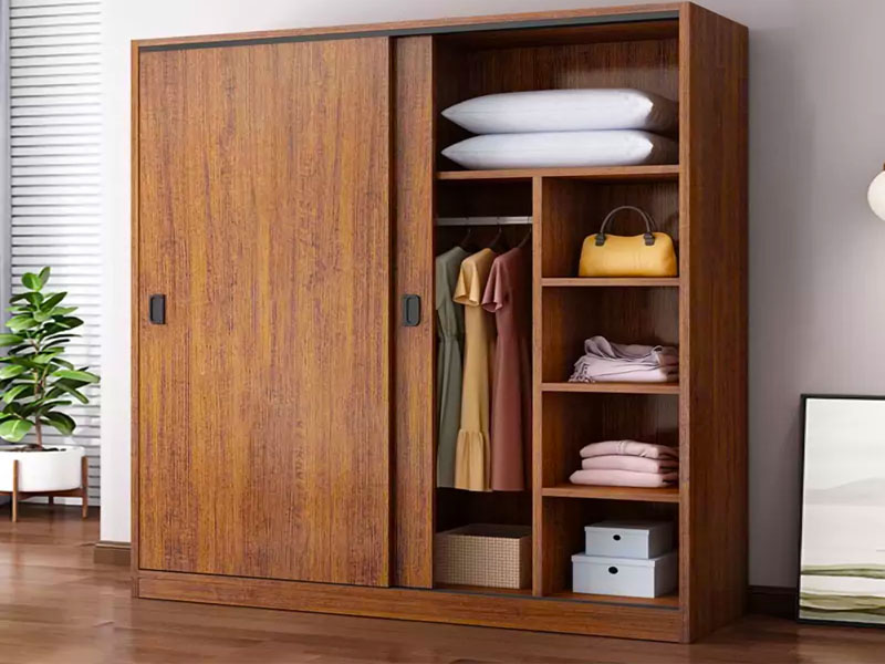 Tủ quần áo gỗ công nghiệp cửa lùa TA0041